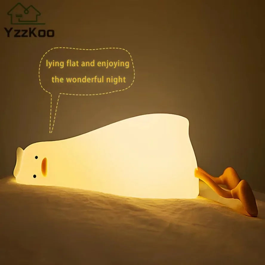 Silicone Squishy Duck Lamp