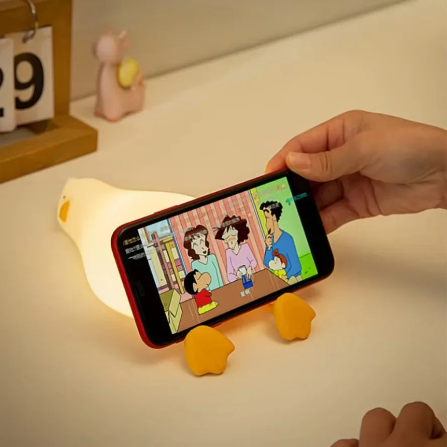 Silicone Squishy Duck Lamp