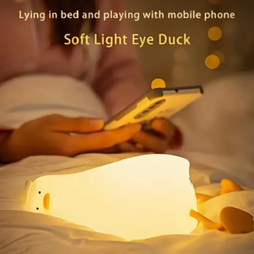 Silicone Squishy Duck Lamp