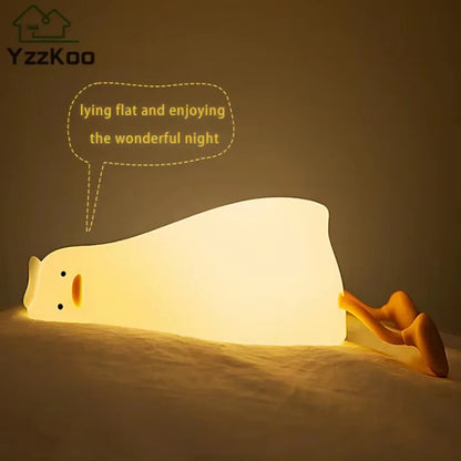 Silicone Squishy Duck Lamp