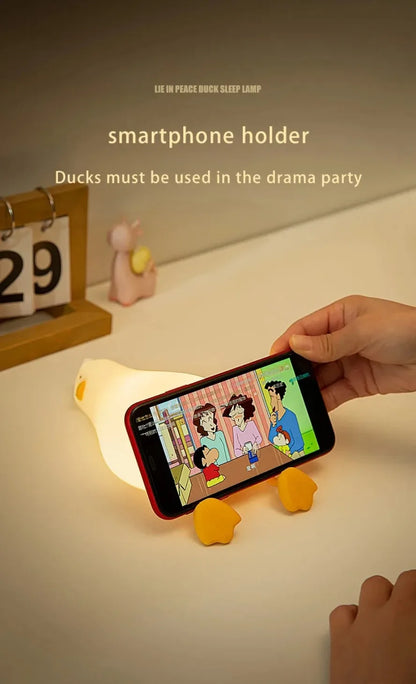 Silicone Squishy Duck Lamp